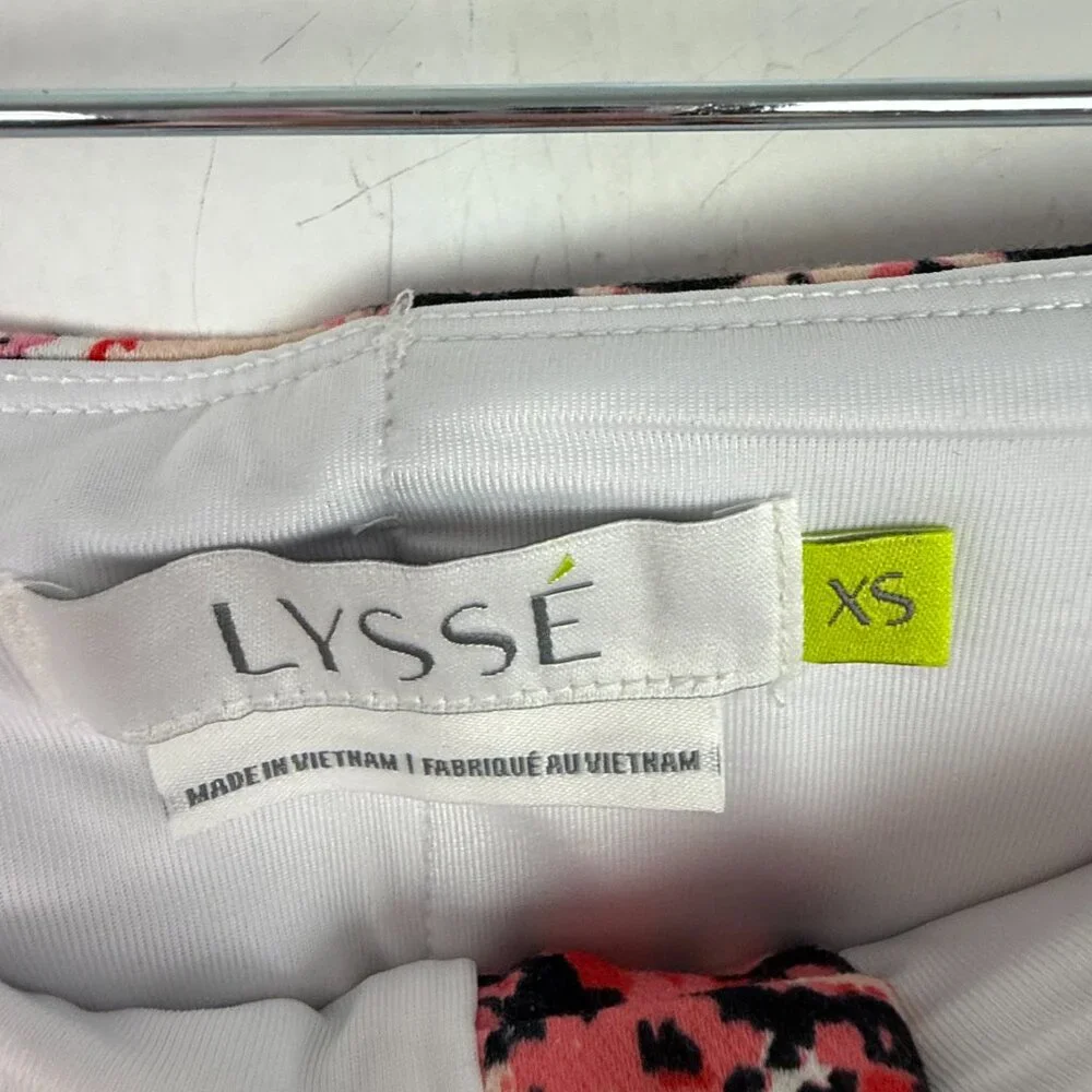 NWT Lysse High Waist Stretch Floral Print Ankle Pants Bold Garden Size XS NEW - Picture 6 of 10